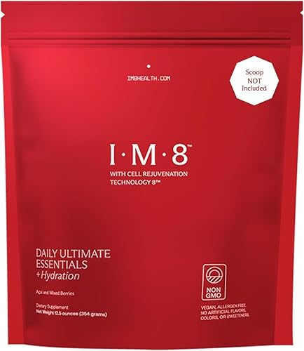 IM8 HEALTH DAILY ULTIMATE ALL-IN-1 MULTIVITAMIN WITH COQ10, PROBIOTICS, GREENS ACAI BERRY 30 SERVINGS
