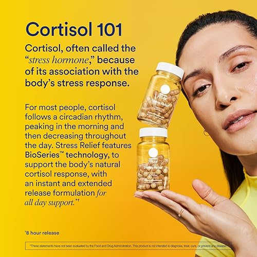 RITUAL STRESS RELIEF SUPPLEMENT WITH SHODEN ASHWAGANDHA, SUNTHEANINE L-THEANINE SAFFRON - 30 DAYS