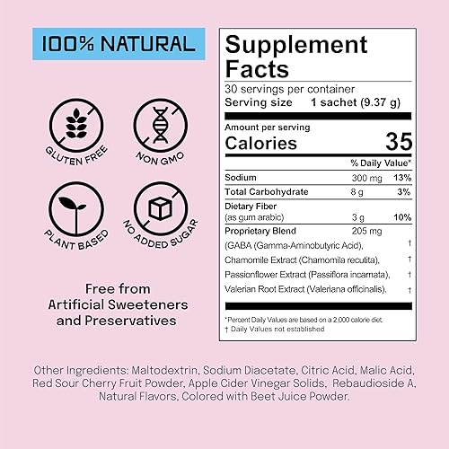 SUU UNWIND GUT HEALTH DRINK MIX WITH PREBIOTICS, PROBIOTICS, APPLE CIDER VINEGAR - 30 SERVINGS