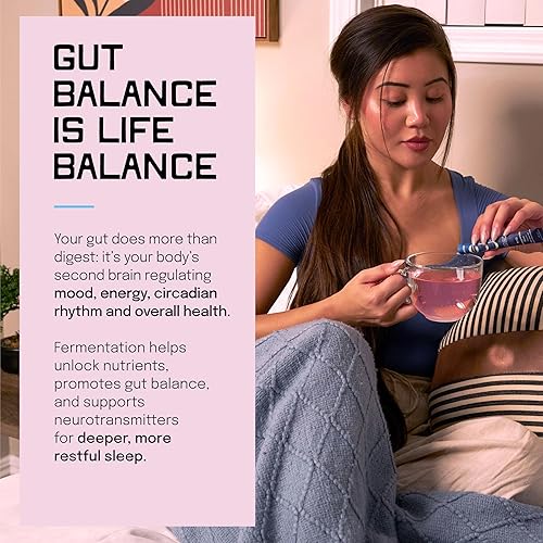 SUU UNWIND GUT HEALTH DRINK MIX WITH PREBIOTICS, PROBIOTICS, APPLE CIDER VINEGAR - 30 SERVINGS