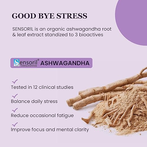 HEALTHAPPINESS NUTRITION UPNOURISH ORGANIC ASHWAGANDHA SAFFRON PROBIOTICS - STRESS RELIEF, MOOD, FOCUS, 30 VEGAN CAPS