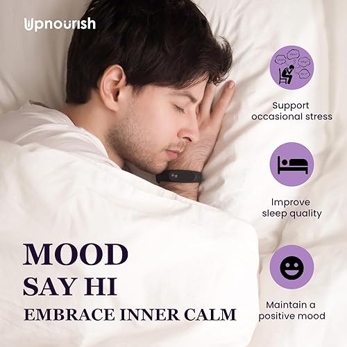 HEALTHAPPINESS NUTRITION UPNOURISH ORGANIC ASHWAGANDHA SAFFRON PROBIOTICS - STRESS RELIEF, MOOD, FOCUS, 30 VEGAN CAPS