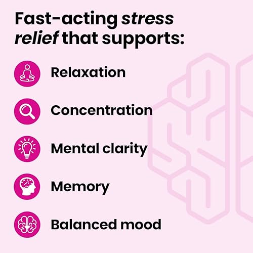 LIFESEASONS NEUROQ CALM FOCUS GUMMIES STRESS RELIEF MENTAL SUPPORT WITH ASHWAGANDHA, MAGNESIUM GABA 90 COUNT