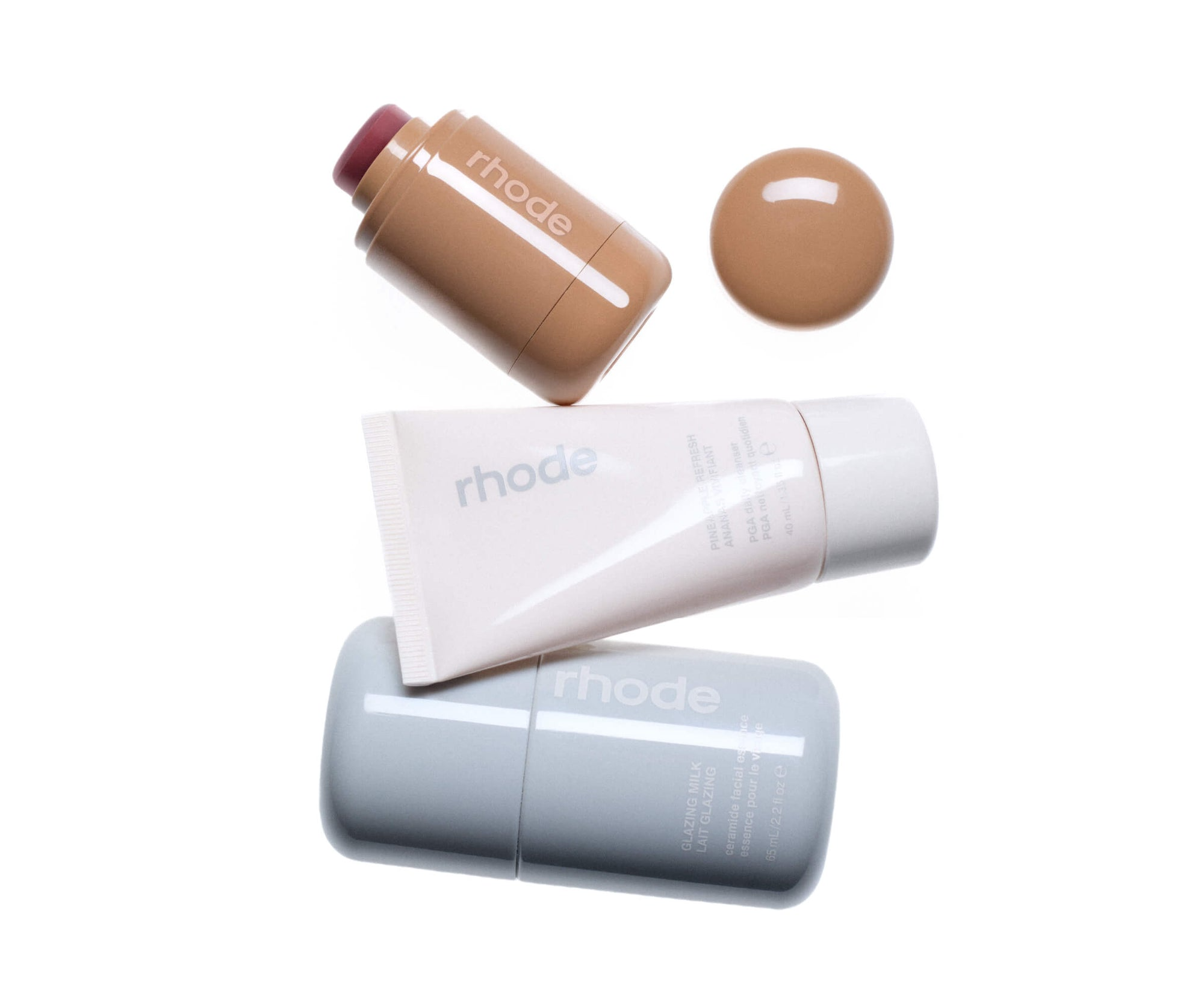 RHODE THE GLAM ON + OFF SET THREE GLAM ESSENTIALS