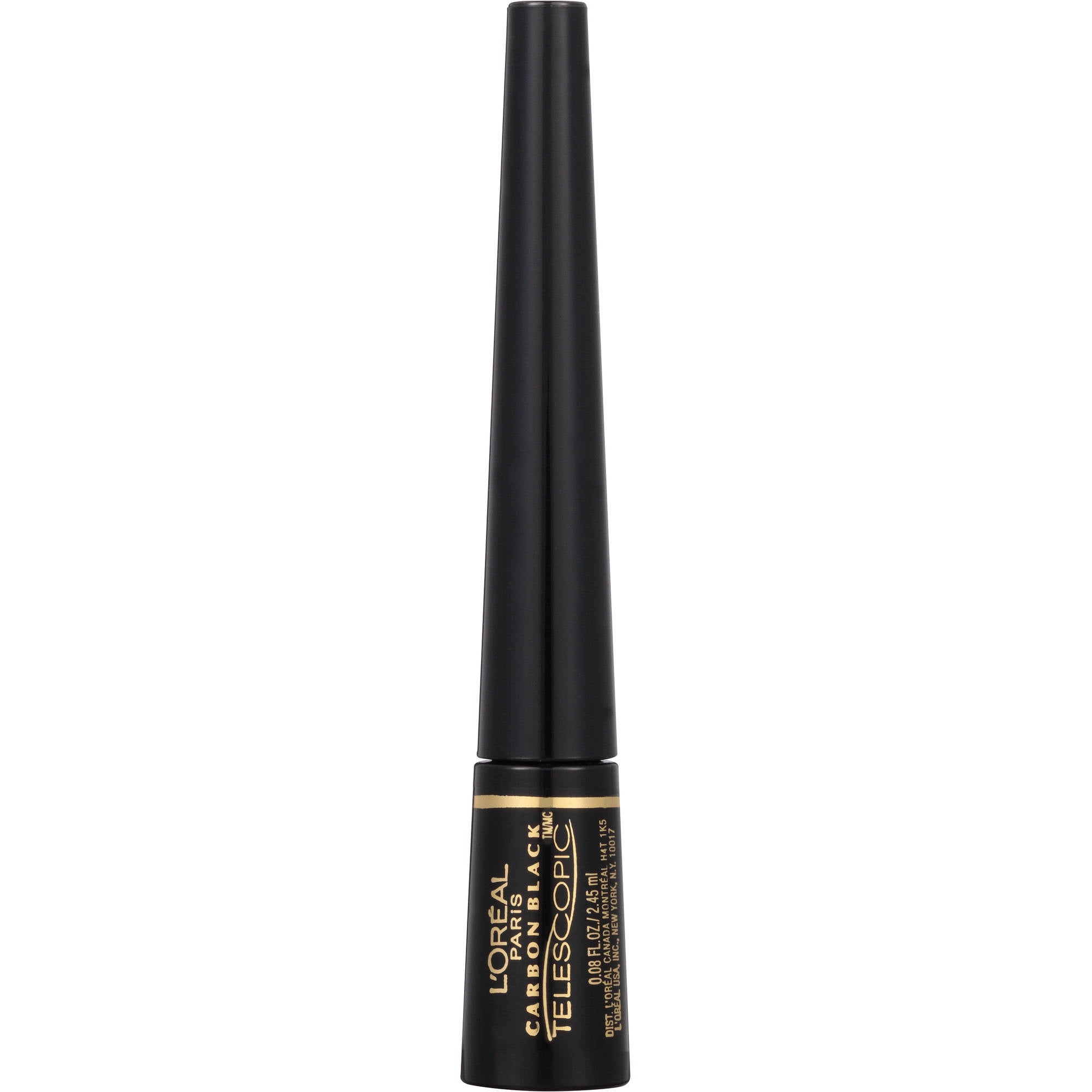 LOREAL PARIS TELESCOPIC PRECISION LIQUID EYELINER IN CARBON BLACK LONG-LASTING DEFINITION