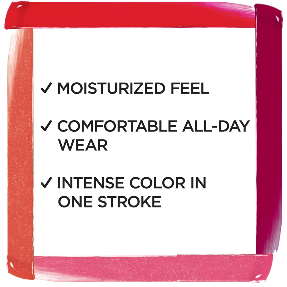 LOREAL PARIS BRILLIANT SIGNATURE SHINY LIP STAIN LONG-LASTING VIBRANT LIP COLOR