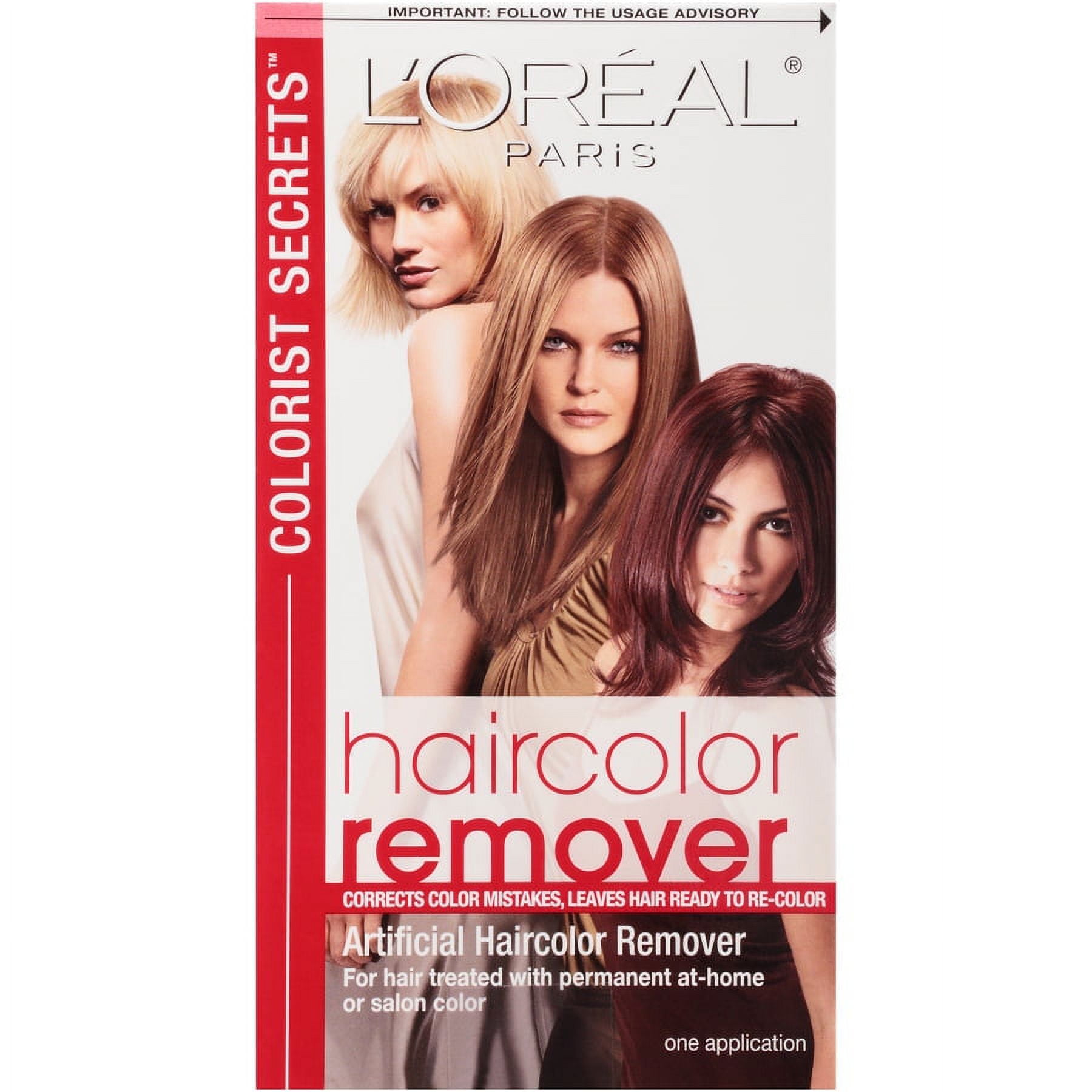LOREAL PARIS COLORIST SECRETS HAIR COLOR STAIN REMOVER KIT EFFECTIVE HAIR DYE CLEANER