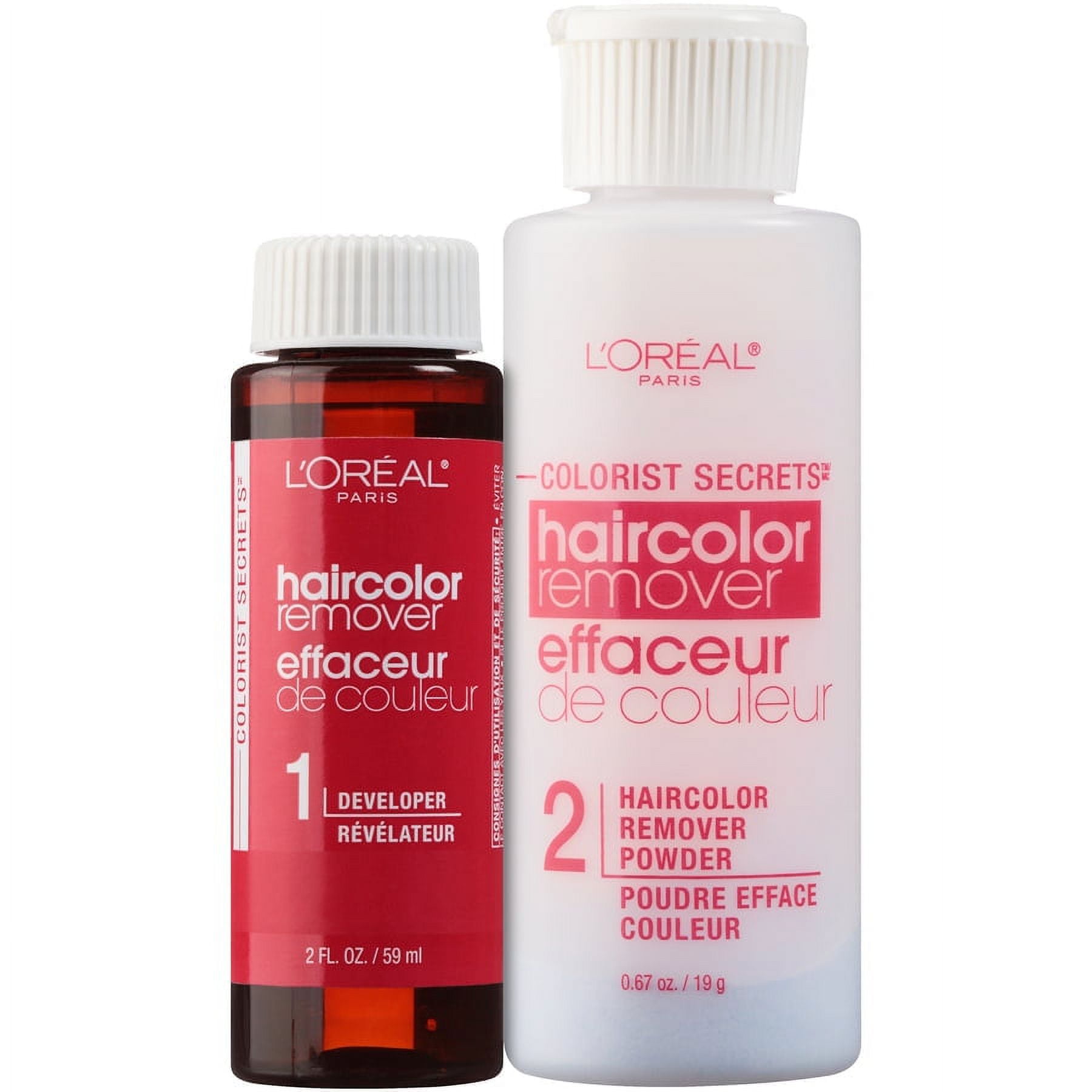 LOREAL PARIS COLORIST SECRETS HAIR COLOR STAIN REMOVER KIT EFFECTIVE HAIR DYE CLEANER