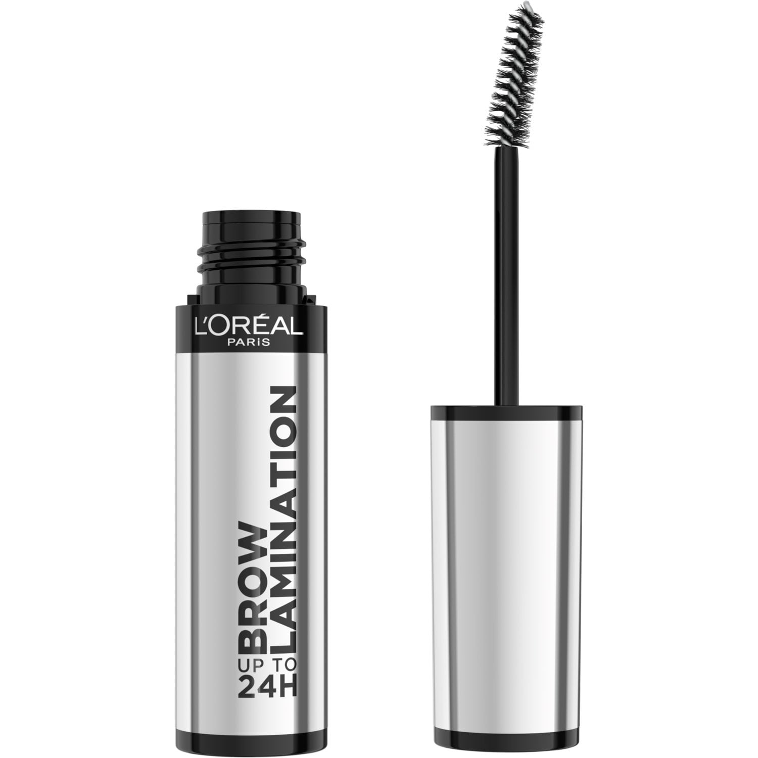 LORéAL PARIS INFALLIBLE 24H BROW LAMINATION GEL, TRANSPARENT, 0.16 FL OZ LONG-LASTING HOLD