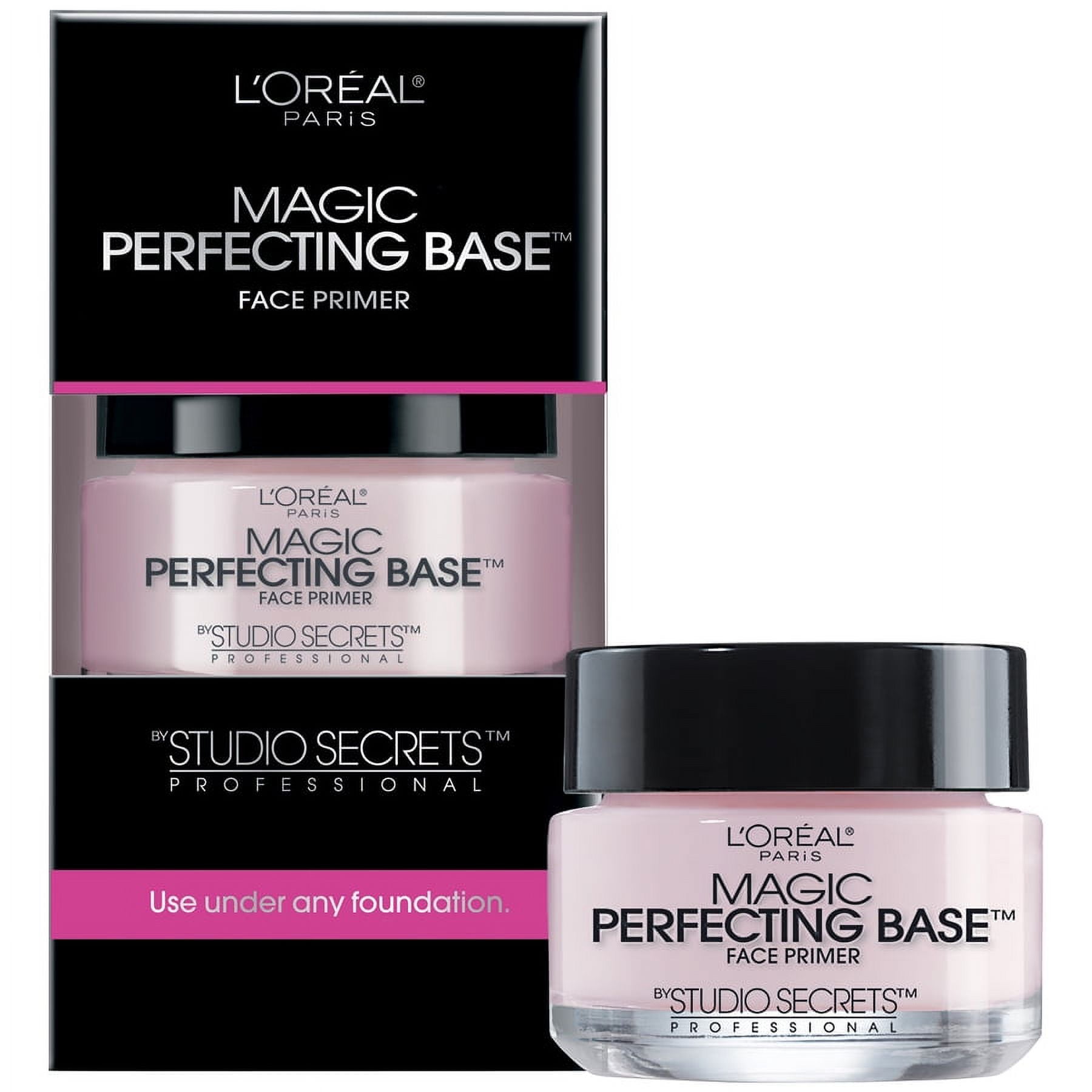 LOREAL PARIS STUDIO SECRETS MAGIC PERFECTING FACE PRIMER, 0.5 FL OZ PROFESSIONAL BASE