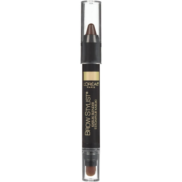 LOREAL PARIS BLONDE BROW STYLIST KABUKI BLENDER EYEBROW PENCIL, 0.05 OZ PRECISE SHAPING