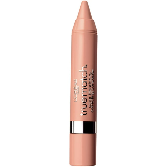 LOREAL PARIS TRUE MATCH CORRECTING CRAYON CONCEALER BISQUE, 0.1 FL OZ, FLAWLESS COVERAGE