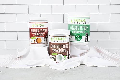 PRIMAL KITCHEN HAZELNUT COLLAGEN CREAMER POWDER WITH MCT OIL, 10.34 OZ COLLAGEN PEPTIDES