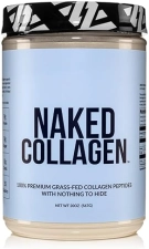 NAKED Collagen Peptides Powder 20oz Pasture-Raised, Grass-Fed, Unflavored, Paleo Keto