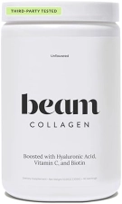 Beam Collagen Powder for Women with Hyaluronic Acid, Biotin, Vitamin C 30 Servings