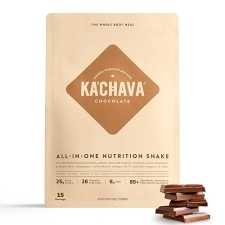 Tribal Nutrition Ka Chava Chocolate Nutrition Shake, 15 Servings, Plant-Based Protein, Probiotics Greens