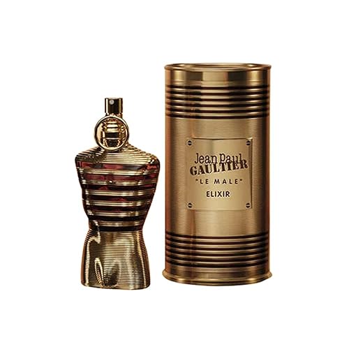 JEAN PAUL GAULTIER LE MALE ELIXIR BY JEAN PAUL GAULTIER FOR MEN 4.2 OZ PARFUM SPRAY INTENSE MASCULINE FRAGRANCE