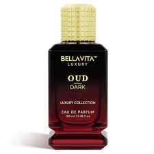 BellaVita Dark OUD Eau De Parfum 100ml Unisex Intense Arabian Citrus, Floral, Musky Scent