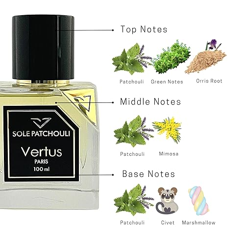 VERTUS SOLE PATCHOULI PARIS UNISEX EAU DE PARFUM EDP SPRAY 100ML 3.4OZ FRAGRANCE
