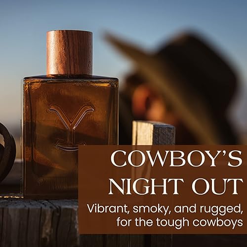 TRU FRAGRANCE BEAUTY YELLOWSTONE RIDE MENS COLOGNE 3.4 OZ VIBRANT SMOKEY RUGGED SCENT