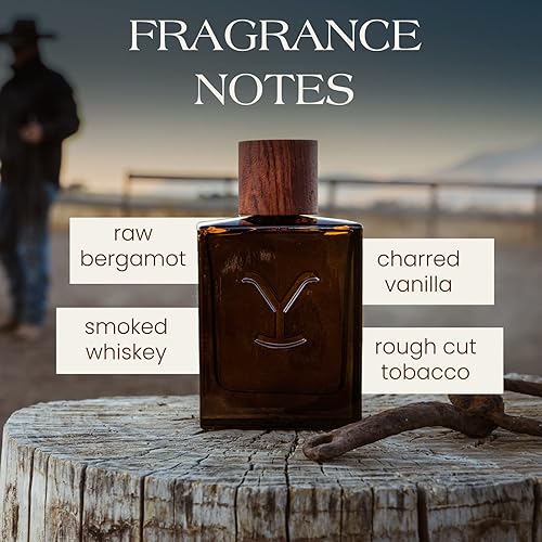 TRU FRAGRANCE BEAUTY YELLOWSTONE RIDE MENS COLOGNE 3.4 OZ VIBRANT SMOKEY RUGGED SCENT