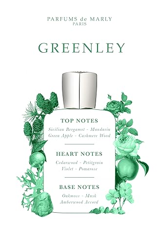 PARFUMS DE MARLY GREENLEY EAU DE PARFUM LUXURY UNISEX FRAGRANCE, FRESH WOODY SCENT