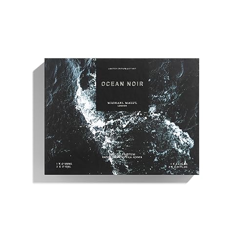 MICHAEL MALUL OCEAN NOIR EAU DE PARFUM GIFT SET - 100ML 10ML SPRAY PERFUME BUNDLE