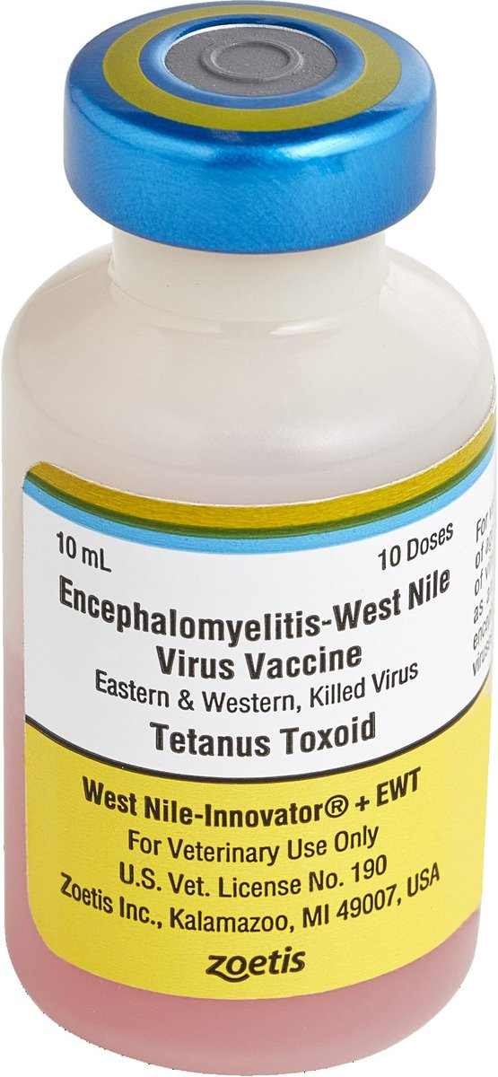 WEST NILE INNOVATOR + EWT VACCINE FOR HORSES, 10ML VIAL