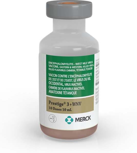 PRESTIGE 3 + WNV VACCINE FOR HORSES, 10-ML VIAL