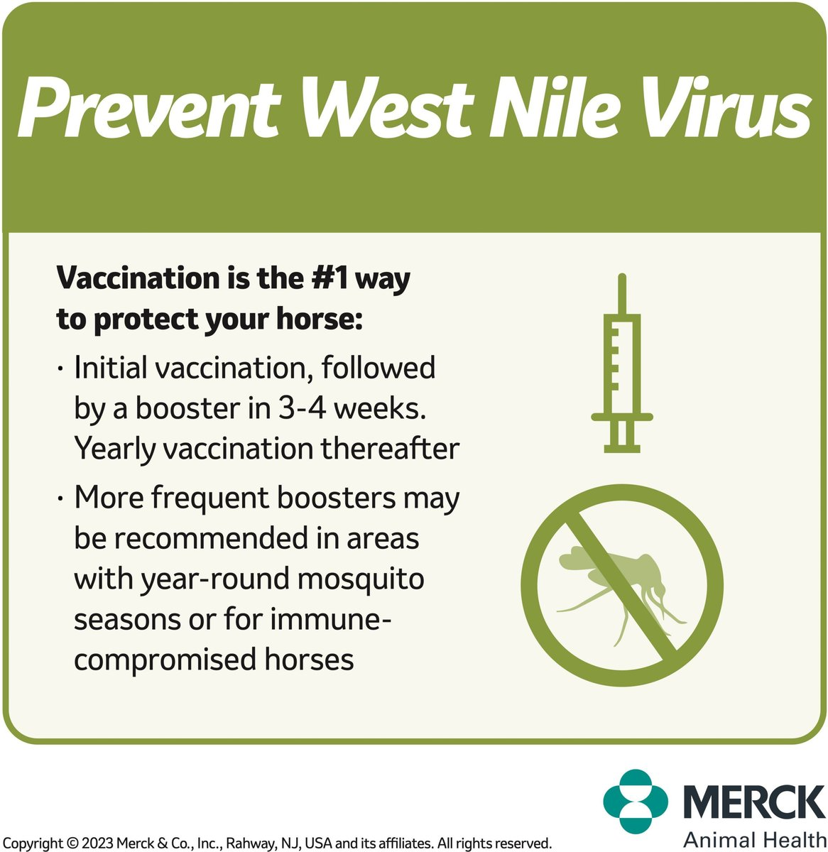 PRESTIGE WNV VACCINE FOR HORSES, 10-ML VIAL