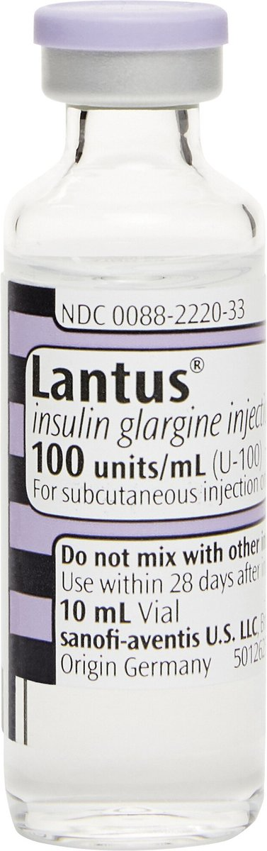 LANTUS (INSULIN GLARGINE INJECTION) U-100 INJECTABLE, 10-ML VIAL