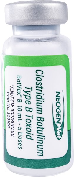 BOTVAX B VACCINE FOR HORSES, 10-ML VIAL - 5 DOSES
