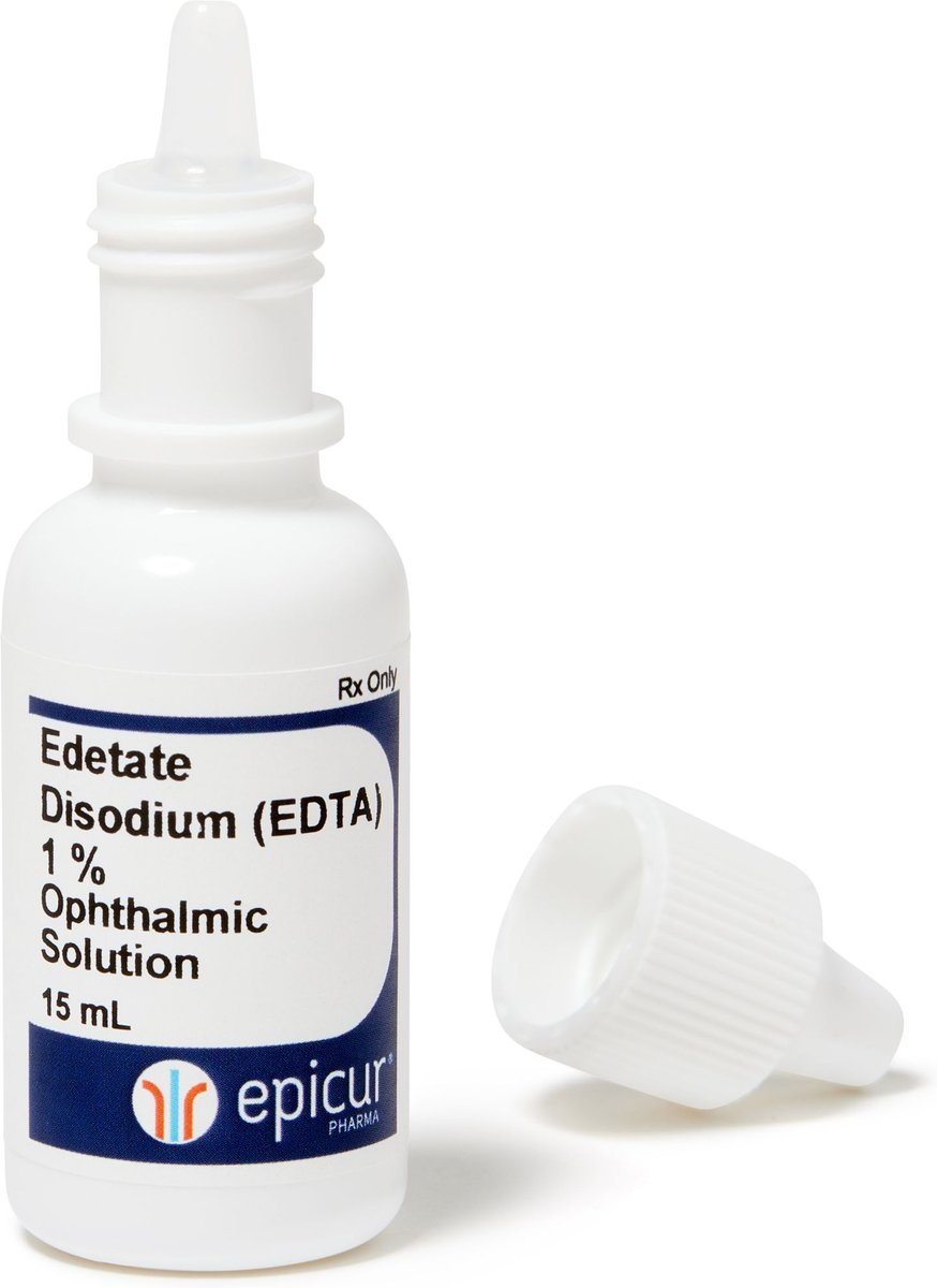 EDTA COMPOUNDED OPHTHALMIC SOLUTION, 1%, 15 ML
