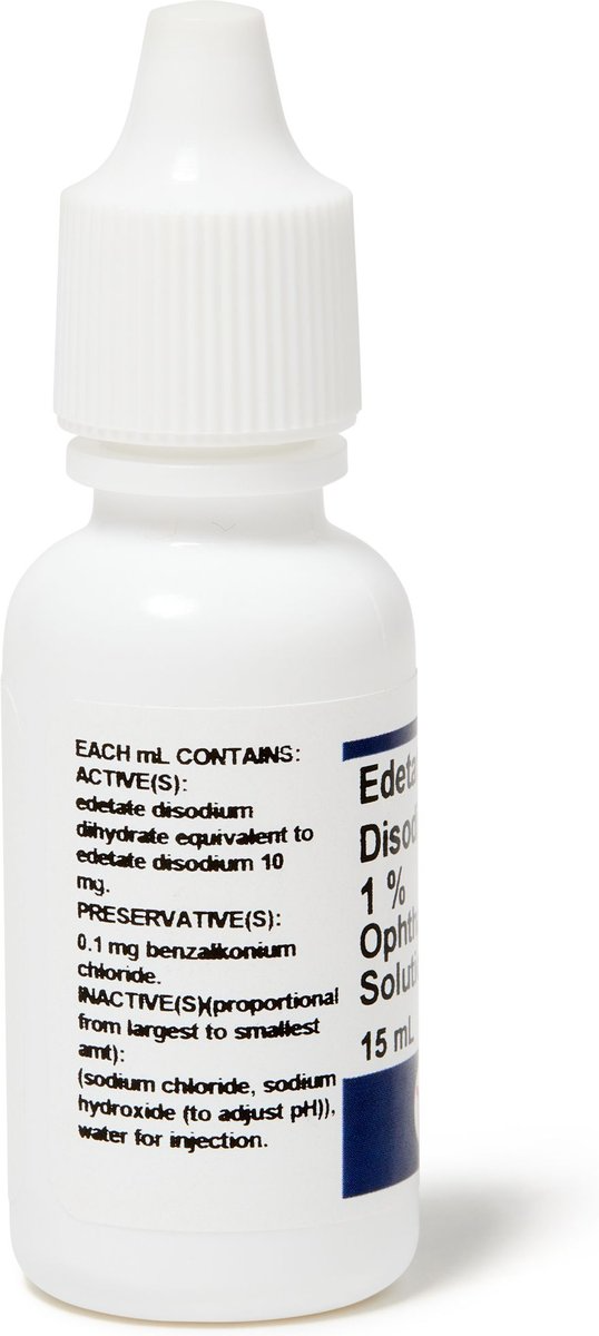EDTA COMPOUNDED OPHTHALMIC SOLUTION, 1%, 15 ML