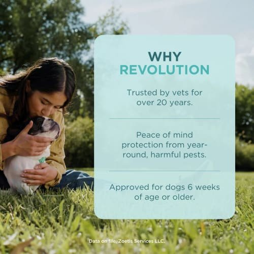 REVOLUTION TOPICAL SOLUTION FOR DOGS, 85.1-130 LBS, (PLUM BOX), 12 DOSES (12-MOS. SUPPLY)