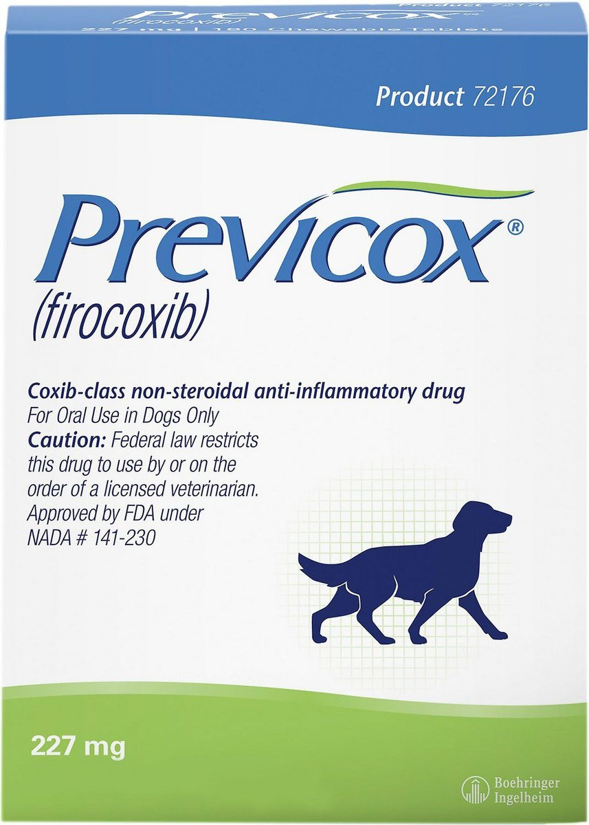 PREVICOX (FIROCOXIB) CHEWABLE TABLETS FOR DOGS, 227-MG, 120 TABLETS