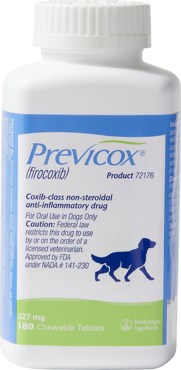 PREVICOX (FIROCOXIB) CHEWABLE TABLETS FOR DOGS, 227-MG, 120 TABLETS