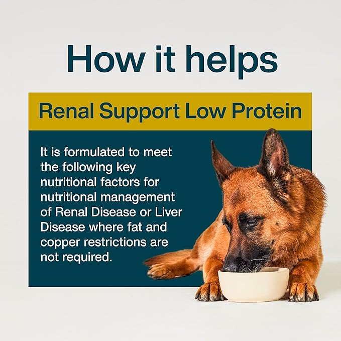 JUSTFOODFORDOGS VETERINARY DIET RENAL SUPPORT LOW PROTEIN FROZEN HUMAN-GRADE FRESH DOG FOOD, 72-OZ POUCH, CASE OF 7