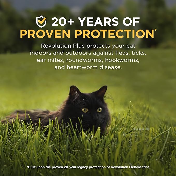 REVOLUTION TOPICAL SOLUTION FOR CATS, 15.1-22 LBS, (TAUPE BOX), 12 DOSES (12-MOS. SUPPLY)