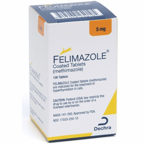 FELIMAZOLE (METHIMAZOLE) TABLETS FOR CATS, 2.5-MG, 100 TABLETS