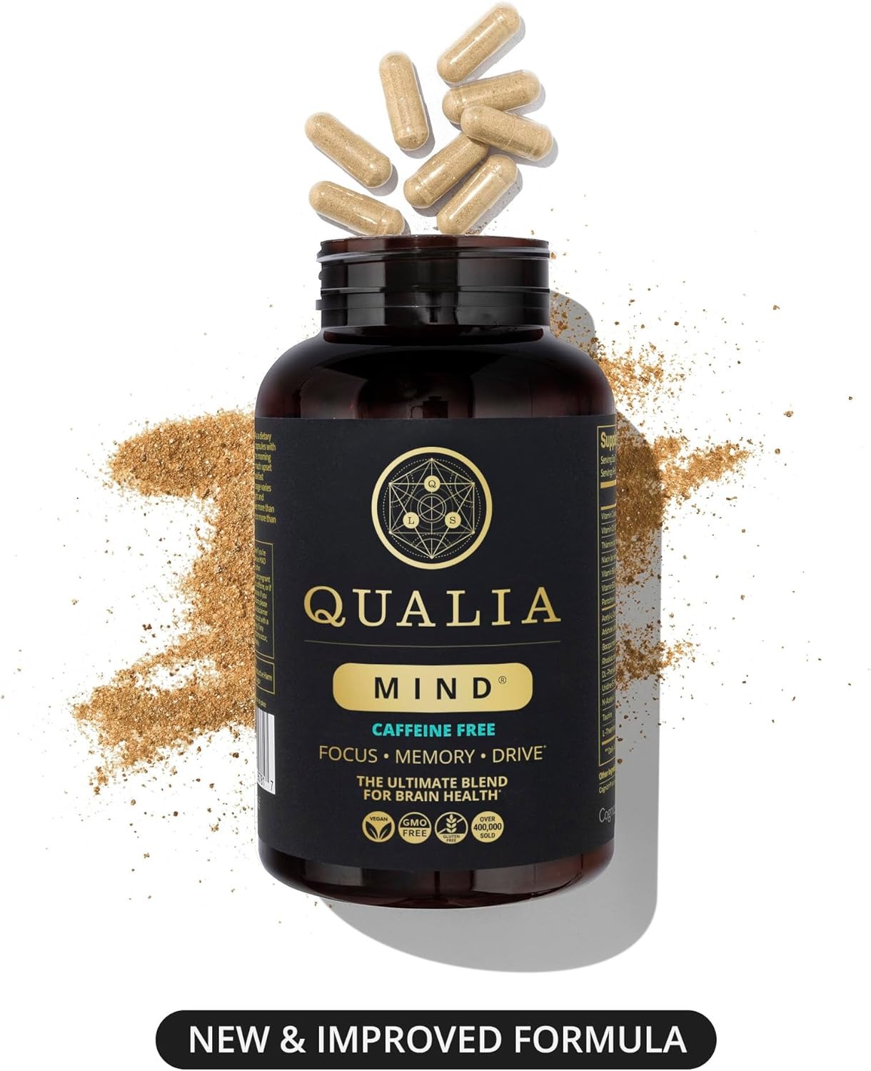 QUALIA MIND NOOTROPIC CAFFEINE FREE - 120 TABLET
