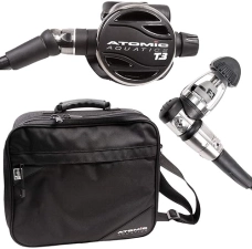 ATOMIC AQUATICS T3 TITANIUM SWIVEL SEALED REGULATOR WITH YOKE DURABLE DIVE GEAR