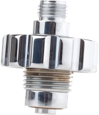 ATOMIC AQUATICS BRASS YOKE TO DIN CONVERSION KIT HIGH-QUALITY ADAPTER FOR SEAMLESS GAS CYLINDER CONNECTION