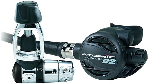 ATOMIC AQUATICS B2 REGULATOR HIGH-PERFORMANCE SCUBA DIVING REGULATOR FOR ADVANCED DIVERS
