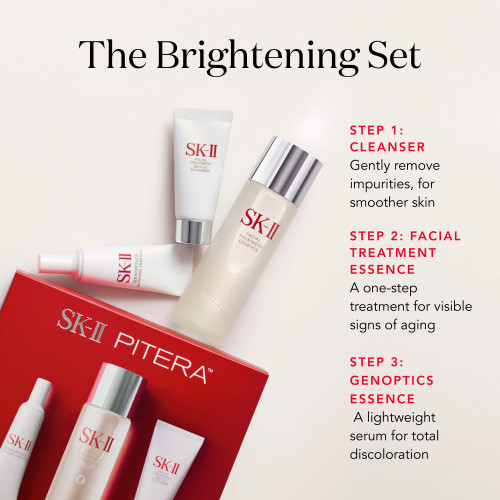 SK-II THE BRIGHTENING KIT  PITERA™ ULTIMATE AURA SKINCARE ESSENTIALS KIT