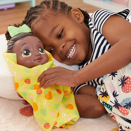 HASBRO BABY ALIVE SNUGGLE BERRY BOO BLACK HAIR 11 WATER BABY DOLL PLAYSET FOR KIDS 3