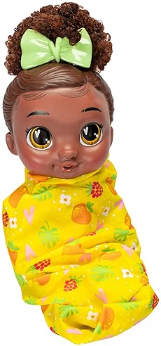 HASBRO BABY ALIVE SNUGGLE BERRY BOO BLACK HAIR 11 WATER BABY DOLL PLAYSET FOR KIDS 3