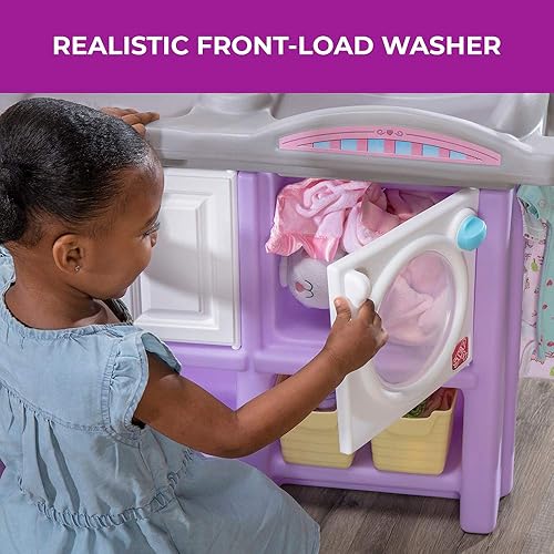 STEP2 LOVE CARE DELUXE BABY DOLL NURSERY PLAYSET WITH CRIB CHANGING STATION, LAVENDER
