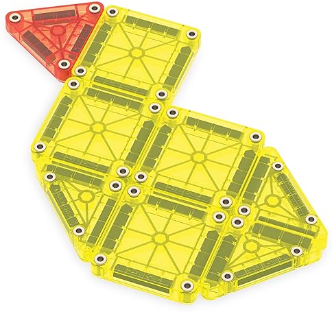 MAGNA-TILES MICROMAGS DELUXE 55-PIECE TRAVEL MAGNETIC BUILDING SET ORIGINAL CONSTRUCTION TOY