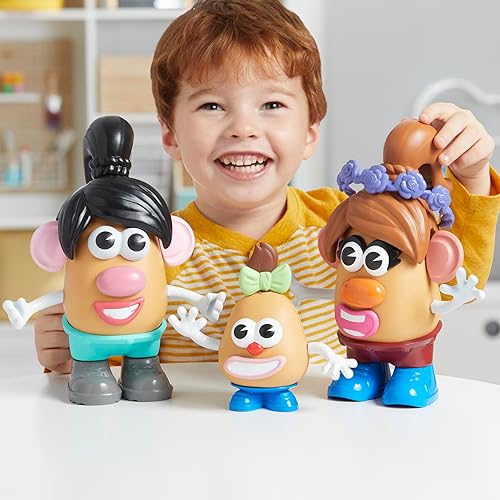 HASBRO POTATO HEAD FAMILY SET 44-PIECE CREATIVE TODDLER PRESCHOOL TOY FOR AGES 2 AMAZON EXCLUSIVE